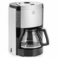   Melitta Look De Luxe, White Stainless Steel