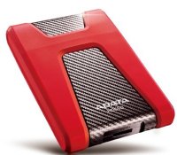    /HDD 2.5" 500Gb A-DATA HD650 DashDrive Durable Red (AHD650-500GU3-CRD, USB3.0