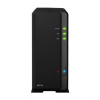 Synology DS114   1xUTP Gb, 1xSATA6Gb/s, 3,5"/2,5- SATA/SSD, 2xUSB 3.0, 1xeSATA, 