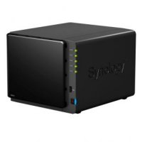 Synology DS414   4x3.5/2.5" HDD/SSD SATA, RAID 0/1/5/5+/6/10/JBOD, 2  GbLAN, 2xUSB3