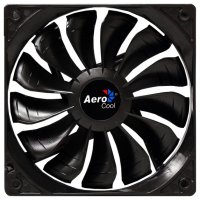 AeroCool Air Force  14  -Black Edition- ( ), 3+4 pin, 62.26 CFM, 1000 RPM, 25.5