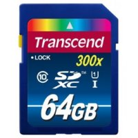   SD 64Gb Transcend SDXC Class 10 UHS-I (45/25 MB/s)