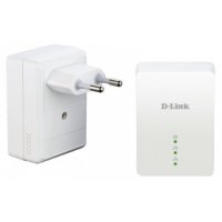 D-link DHP-209AV/A1A  powerline mini, 1x10/100Mbps,   2 