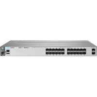 HP J9584A  3800-24SFP-2SFP+ 24x100/1000 SFP + 2x1G/10G SFP+ 2 module slots, Managed L3, St