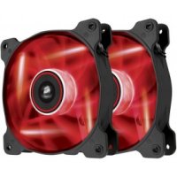  Corsair Air Series SP120 LED Red High Static Pressure 120mm Fan Twin Pack RTL