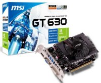  MSI PCI-E nVidia N630-4GD3 GeForce GT 630 4096Mb 128bit DDR3 810/1000 DVI/HDMI/mHDMI/CRT/