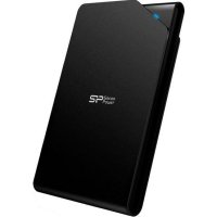   Silicon Power (SP010TBPHDD06S3K) Diamond D06 Black USB3.0 Portable 2.5" HDD 1Tb EXT (RT