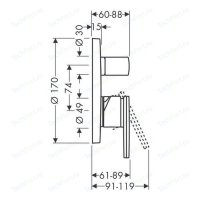 Axor Citterio     (39455000)