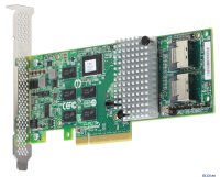  SAS 3Ware 3W-9750SA-8I (PCI-Ex8, LP, SAS 6G, 8ch.(2*intSFF8087), RAID 0,1,5,6,10,50, Cach