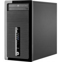    HP ProDesk 400 MT Cel G1840 (2.8)/4Gb/500Gb 7.2k/DVDRW/Win 8.1 Prof downgrad