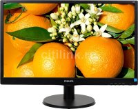  Philips 23.6" 243V5LSB (10/62) Glossy-Black TN LED 5ms 16:9 10M:1 250cd