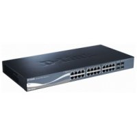    D-Link DGS-1500-28  24  10 / 100 / 1000  /  4