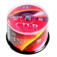  VS CD-R 700MB 52x Cake Box (25 ) (VSCDRCB2501)