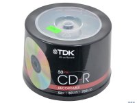  CD-R 80min 700Mb  DK 52  50  Cake Box