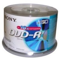   Sony DVD-R 4.7Gb x16 Cake Box 50P