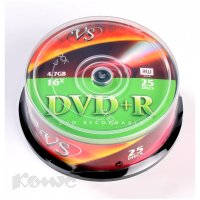  DVD+R double layer VS 8x 8.5Gb CakeBox 10  Printable 62070