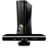   Microsoft XBox 360 Slim 4Gb + Kinect + Kinect Adventures + Disneyland Adventures 