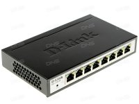  D-LINK DGS-1100-08/A1A  8  10/100/1000Mbps PoE Easy Smart Gigabit Ethern