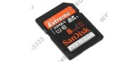   SanDisk (SDHC-8Gb UHS-1 Class10 Extreme 200x) SecureDigital High Capacity Memory Card