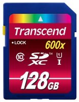   128Gb - Transcend eXtended-Capacity Class 10 UHS-I - Secure Digital TS128GSDXC10U1