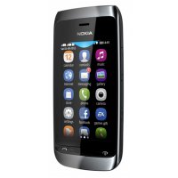   Nokia Asha 308 Black Charme Dual Sim