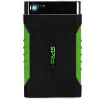    USB3.0 2.5" 1.0  Silicon Power Armor A15 Black/ Green ( SP010TBPHDA15S3K )