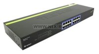  TRENDnet (TEG-S16G) 16-port Gigabit GREENnet Switch (16UTP-10/100/1000 Mbps)