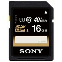   16 Gb SONY SDHC (SF-16UY/T) UHS-I, Class 10, UHS Speed Class 1 (U1), RTL