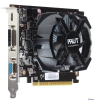  Palit PCI-E GeForce with CUDA GTX650 1024Mb DDR5 OC (128bit) VGA/ DVI/ miniHDMI/ OEM (NE5