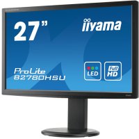  27" Iiyama B2780HSU-B1 ProLite 1920x1080; 0,311mm; 2ms; 300cd/m2; 1000:1; D-Sub; DVI-D; HDMI