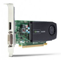  HP NVIDIA Quadro 410 512MB, 1 DVI-I, 1 DisplayPort, PCIe Express 2.0x16 Card (WS093AA)