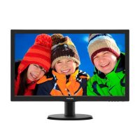  23.6" Philips 243V5LSB/00 Black Hairline WLED, 1920x1080, 5ms, 250 cd/m2, 1000:1, 10M:1, D-S