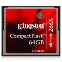   Compact Flash Card 64Gb Kingston Ultimate 266x CF/64GB-U2