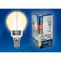 Uniel LED-G45P-5W/WW/E14/FR ALC02SL   5  420  3000  D45x88 Mini Globe