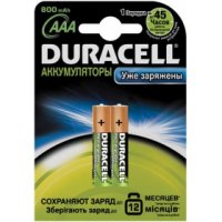  Duracell (AAA, 800mAh, NiMH, 2 )