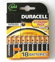   AAA (Duracell Basic LR03-18BL) (18 )