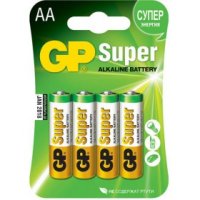  GP Ultra/Super/Min 15AU/15A(4) (LR6) Size AA,  (alkaline) (. 5 )