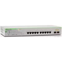 Allied Telesis AT-GS950/10PS  PoE Gigabit Smart Access PoE+ switch, 8+2 ports (75W)