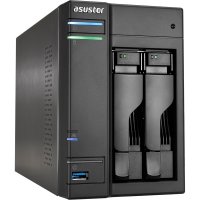   NAS Asustor AS-202TE 2x3.5HDD Hot Swap, Raid 0,1, JBOD, Atom 1,2 , 1Gb RAM, 1xG