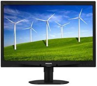  Philips 24" 240B4LPYCB (00/01) Glossy-Black TN LED 5ms 16:10 DVI 20M:1 250cd DisplayPort USB