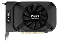  Palit PCI-E NV GTX750 STORMX OC bulk GTX750 1Gb 128b DDR5 1085/5100 DVI/mHDMI/CRT/HDCP, B