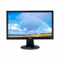  18.5" Asus VW190DE black (LED ,1366 x768, 5 ms, 90/50, 200 cd/m, 50`000`000:1) LCD Wide