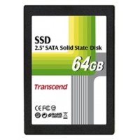   HDD 64Gb SSD Transcend (TS64GSSD25S-M, SATA-II, 2.5", MLC)