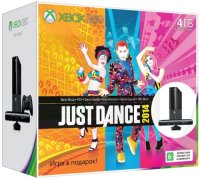   Microsoft XBox 360 E 4Gb + Kinect + Kinect Adventures + JustDance 2014