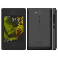  NOKIA Asha 503 DUAL SIM Black(QuadBand, 3" 320x240, 3G+BT+WiFi,4Gb microSD, 5Mpx, Asha 1.1)