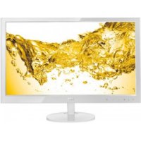  24" AOC E2451FH WHITE (61 cm, LED, LCD, Wide, 1920x1080, 2 ms, 170/160, 250 cd/m, 20M:1, +