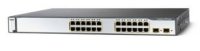 Cisco WS-C3750V2-24PS-E  Catalyst 3750V2 24 10/100 PoE + 2 SFP Enhanced Image