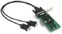 MOXA CP-132EL-I-DB9M  2 Port PCIe Board, w/ DB9M Cable, RS-422/485, w/ Isolation, Low Profile