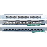 Hyperline PP2-19-24-8P8C-C6-SH-110D  19, 24xRJ45, FTP, . 6 1U,. ., 110 IDC