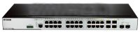  D-LINK DGS-3000-26TC  20  10/100/1000Mbps 4 - 2  SFP+